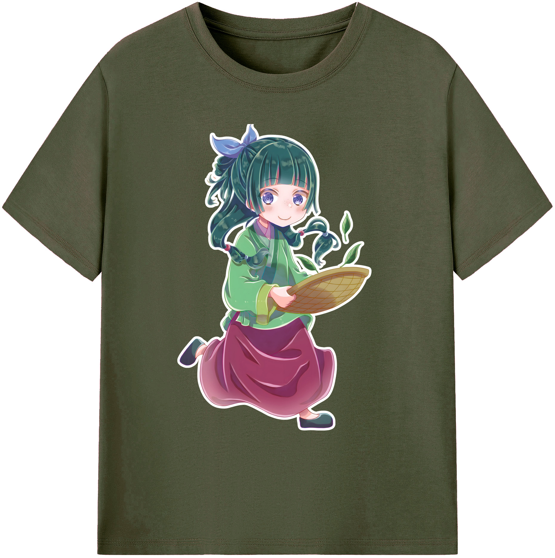 （画像用） 薬屋のひとりごと The Apothecary Diaries 綿100％ メンズ半袖Tシャツ｜肌触りやわらか＆通気性